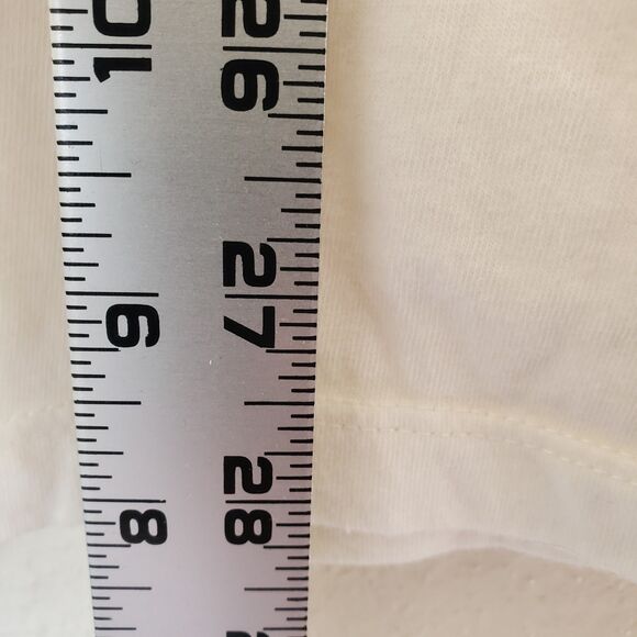 VibeN' T-shirt Western Boots Embroidered Walk In Faith Sz XL Cotton Cream Color - Picture 5 of 7